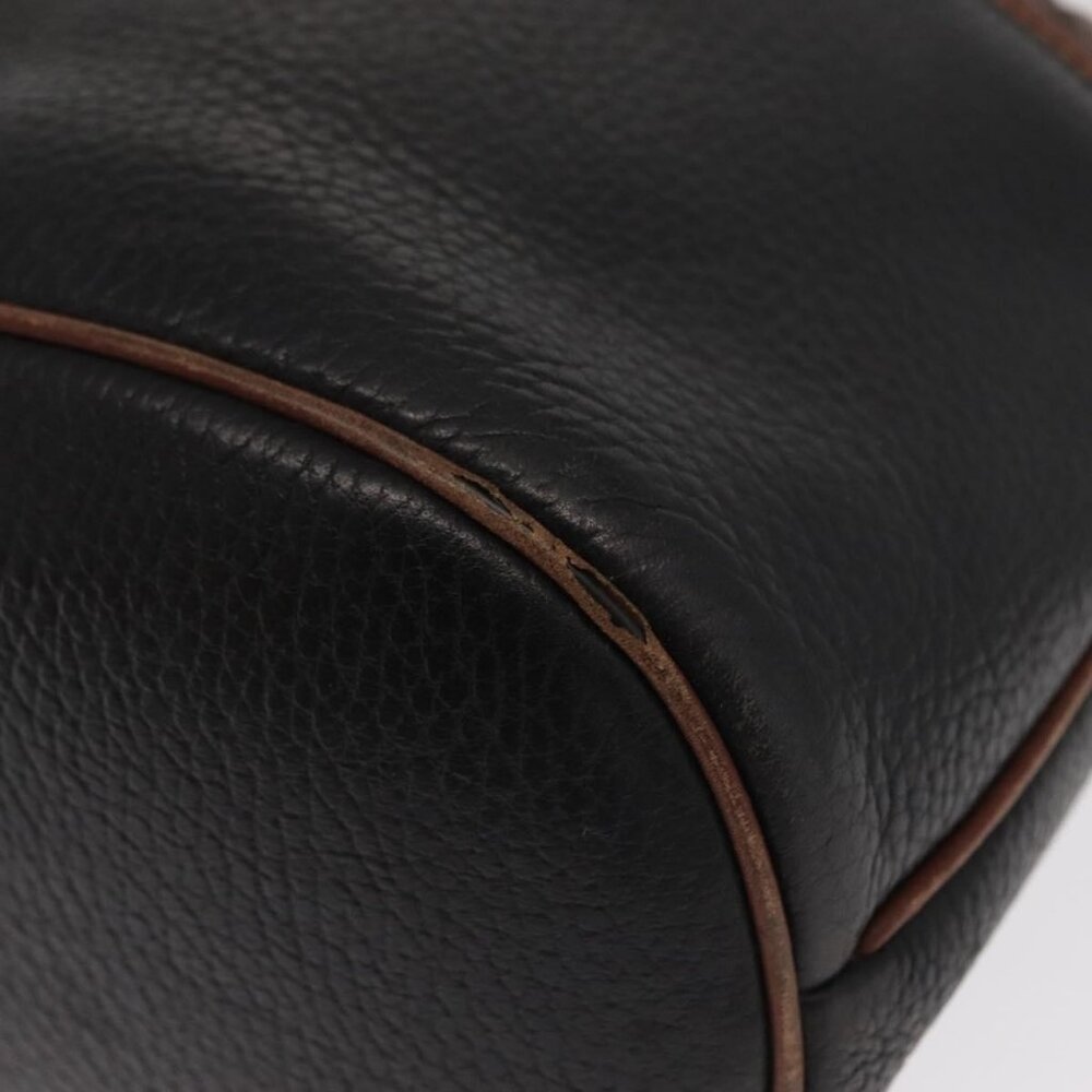 Authentic GUCCI Shoulder Bag Leather Black Gold 001 904 0791 - Picture 3 of 16